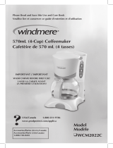 Windmere WCM2022C User manual