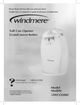 Windmere WCO200C User manual