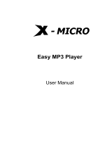 X-Micro Tech. XMP3D-64 User manual
