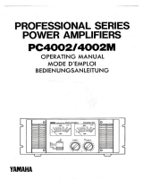 Yamaha PC4002M User manual