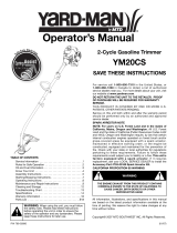 Yard-Man YM20CS User manual