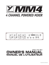 Yorkville Sound MM4 / MM4R User manual