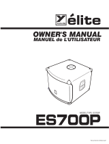 YORKVILLE ES700P User manual