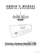 TRAYNOR Custom Special 100 User manual
