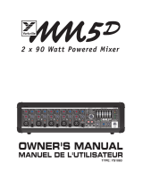 Yorkville Sound MM5D User manual