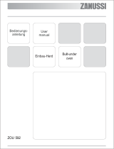 Zanussi ZOU 592 User manual