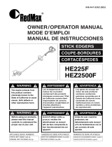 Zenoah HE225F User manual