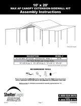 ShelterLogic 25730 Installation guide