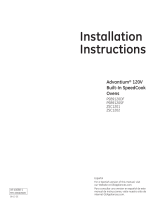 GE ZSC1202NSS Installation guide