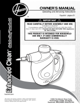 Hoover SSNH1000 User manual