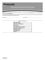 KitchenAid KDTM354DSS User manual