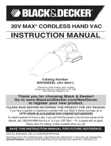 Black & Decker BDH1800S User manual