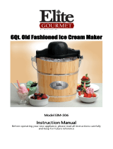 Maximatic Elite Gourmet EIM-506 User manual