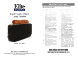 Elite Elite Cuisine ECT-3803 User manual