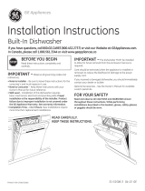 GE Appliances GDF520PSFSS Installation guide