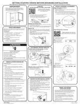 Whirlpool WRV986FDEM Installation guide