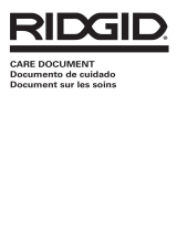 RIDGID WD3050 User guide