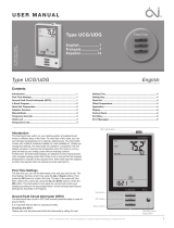 OJ Electronics UDG User manual
