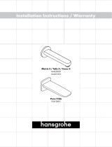 Hansgrohe 14421821 Operating instructions