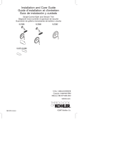 Kohler TS395-4S-BN Installation guide
