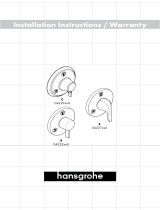 Hansgrohe 04232820 Installation guide
