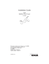 Kohler K-T10278-4A-G Installation guide