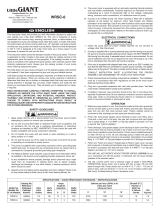 Little GIANT 506065 Operating instructions