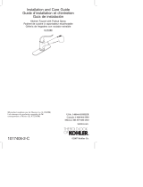 Kohler K-10433 Installation guide