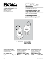 Flotec FP0S3000X Installation guide