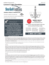 Sea gull lighting 31317-710 Installation guide