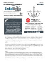 Sea gull lighting 31293BLE-57 Installation guide
