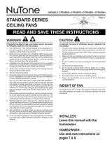 Broan-NuTone CFS52WH Installation guide