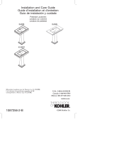Kohler K-2238-8-7 Installation guide