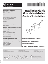 Moen WS84551-8W-2PK Installation guide