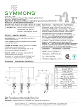 Symmons SLW-8212-RP Installation guide