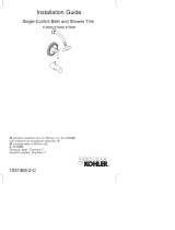 Kohler K-T8226-4-BN Installation guide