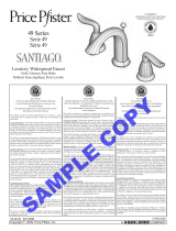Pfister F-049-ST0K Installation guide
