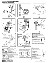 American Standard 7004F Installation guide