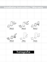 Hansgrohe 31063821 Installation guide