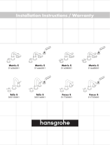 Hansgrohe 31438821 Installation guide