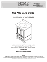 Home Decorators Collection MPBNVT2522 Operating instructions