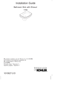 Kohler K-2035-8-0 Installation guide
