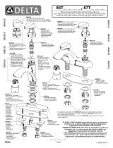 Delta Faucet 87T905 Installation guide