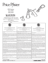 Black & Decker Price Pfister SAXTON RT6 Series Installation guide