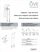 OVE Decors Clawfoot 66 with faucet Installation guide