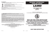 Lasko 2137 User manual