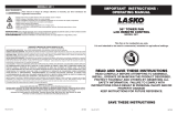 Lasko 2511 User manual