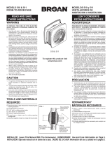 Broan 510 User manual
