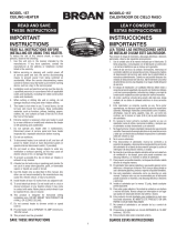 Broan 157 Installation guide