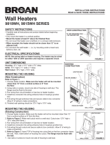 Broan 9810WH Installation guide